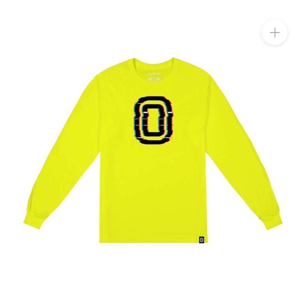 Long Sleeve Overtime Brand “Glitch” Tee